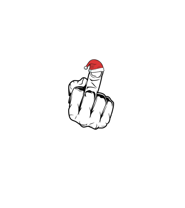 f u christmas model alb pe tricou