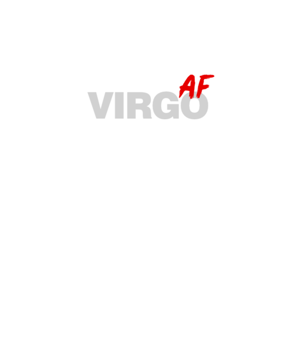 VIRGO as fuck model negru pe tricou