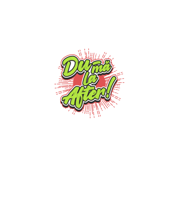 Du-mă la After model negru pe tricou