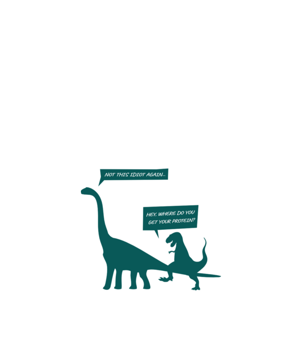 idiot dinosaur vegan model portocaliu pe tricou