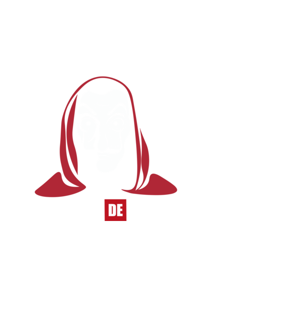 la cas de papel logo model alb pe tricou