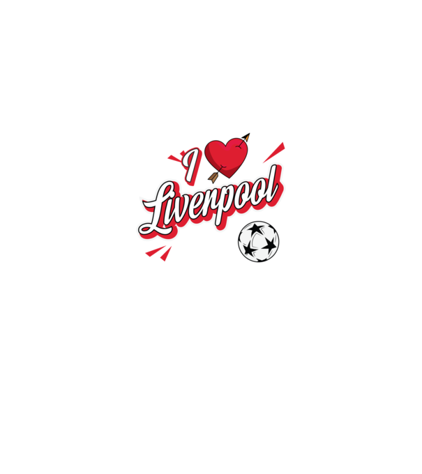 Popart Liverpool model albastru jeanși pe tricou