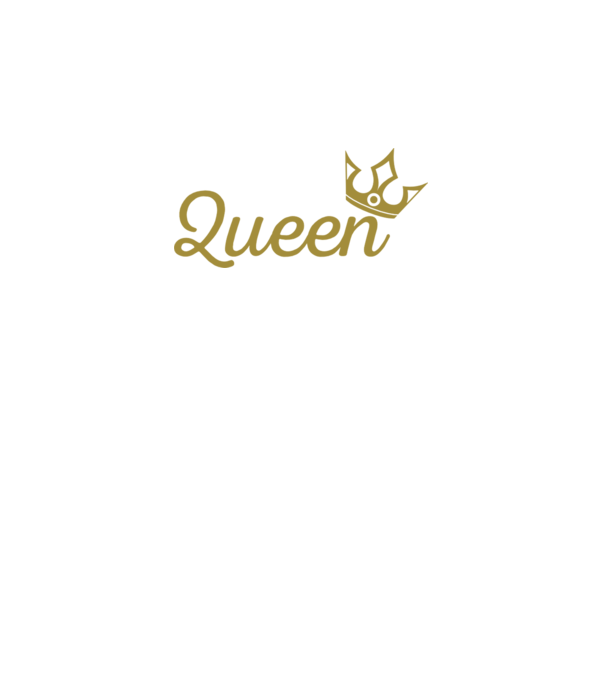 Queen model gri închis pe tricou