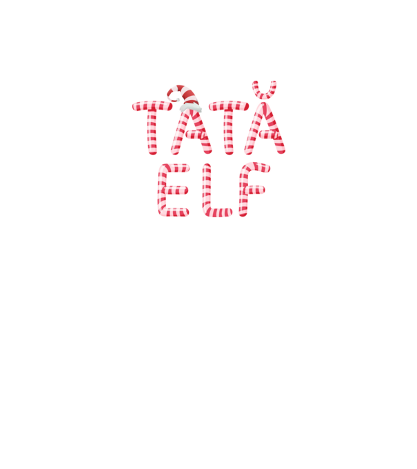 tată elf model negru pe tricou