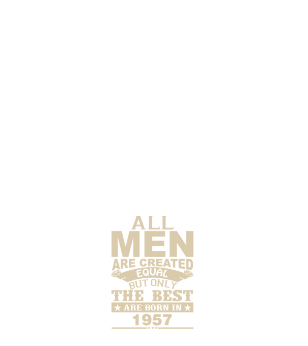 All men are created - 1957 model verde pe tricou