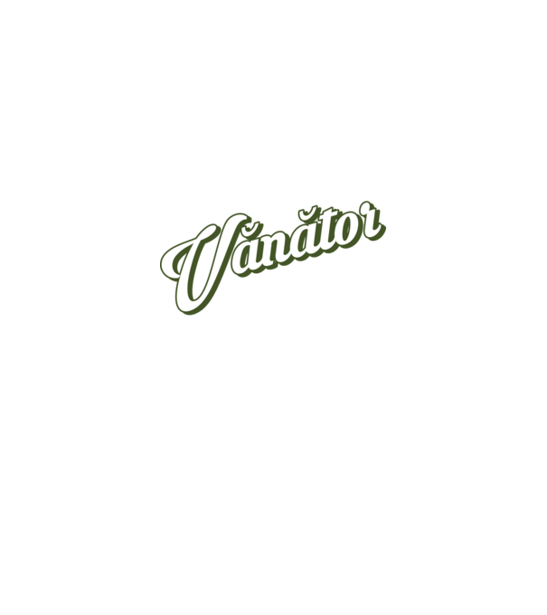 Cel mai bun Vănător din lume model gri pe tricou