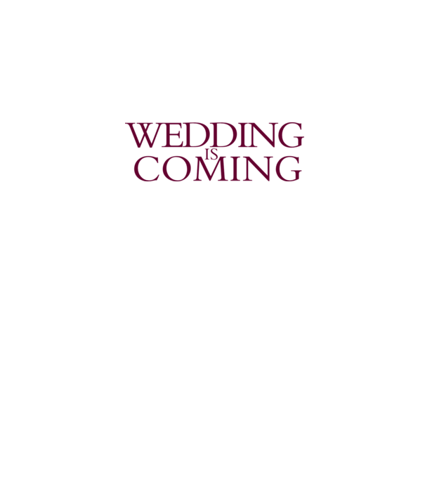 Wedding is coming model gri pe tricou