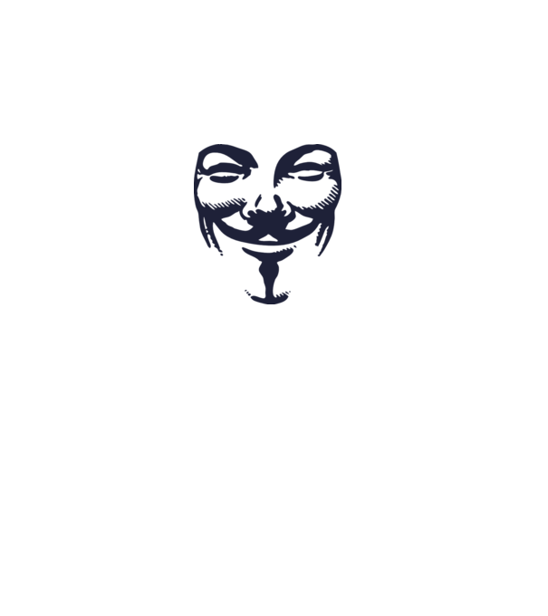 vendetta mask model gri pe tricou