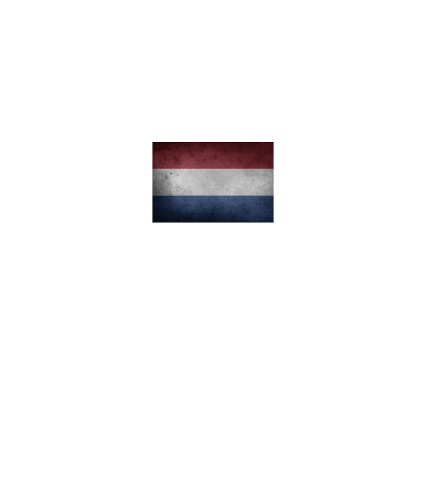 NETHERLANDS model negru pe tricou