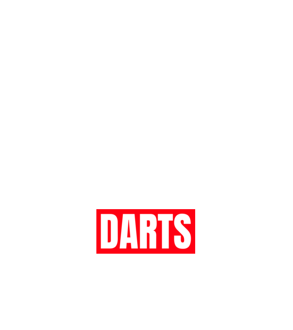 DARTS HERO model albastru închis pe tricou