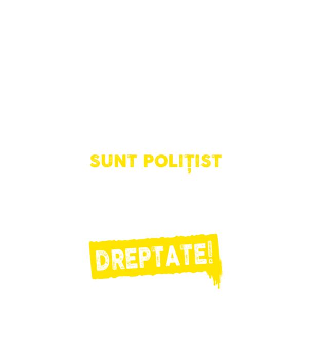 Sunt polițist, pentru a economisi timp, să reținem că am întotdeauna dreptate! model negru pe tricou