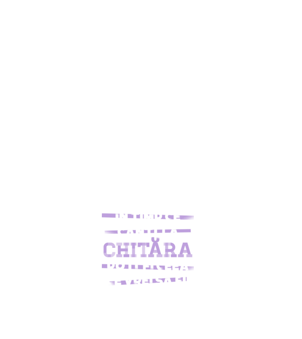 în timp ce cânți la chitară poți fi ceea ce vrei să fii - în acel moment model negru pe tricou