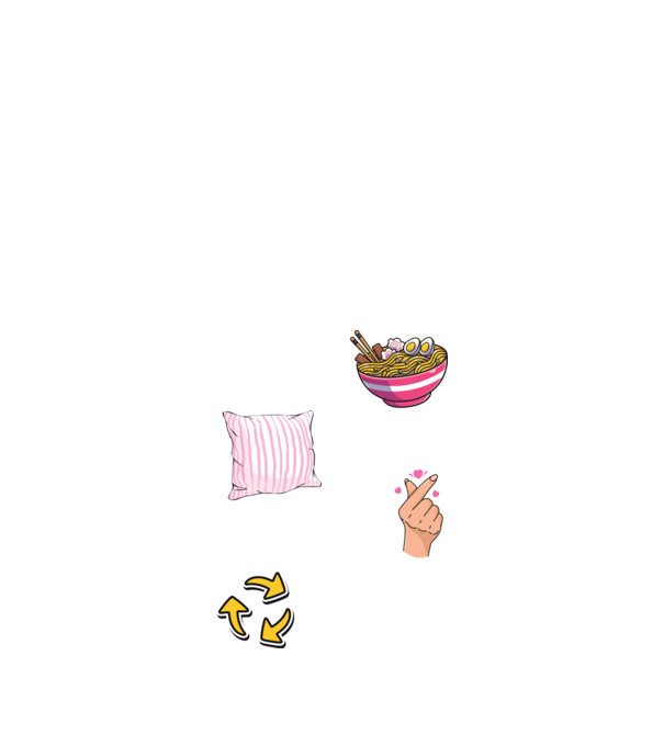 K-POP EAT SLEEP model negru pe tricou