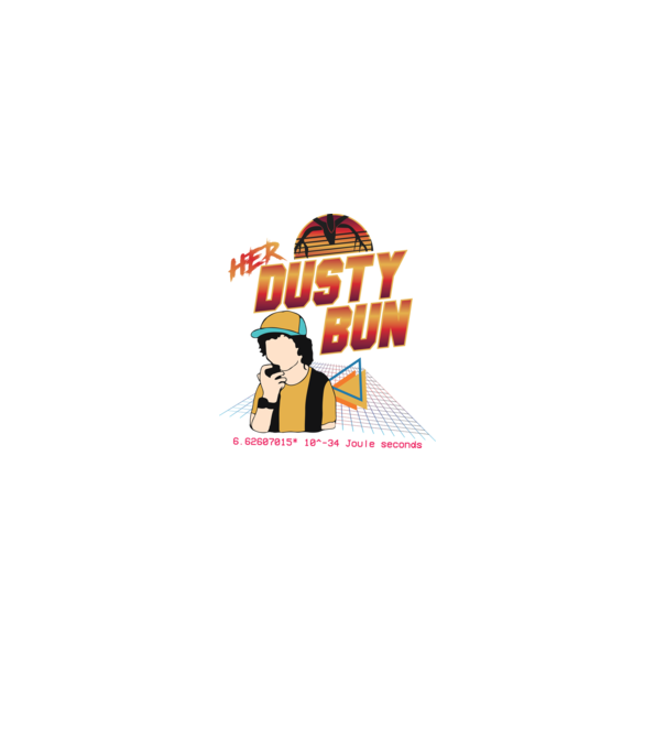 Stranger couple 80s retro Dustin model negru pe tricou