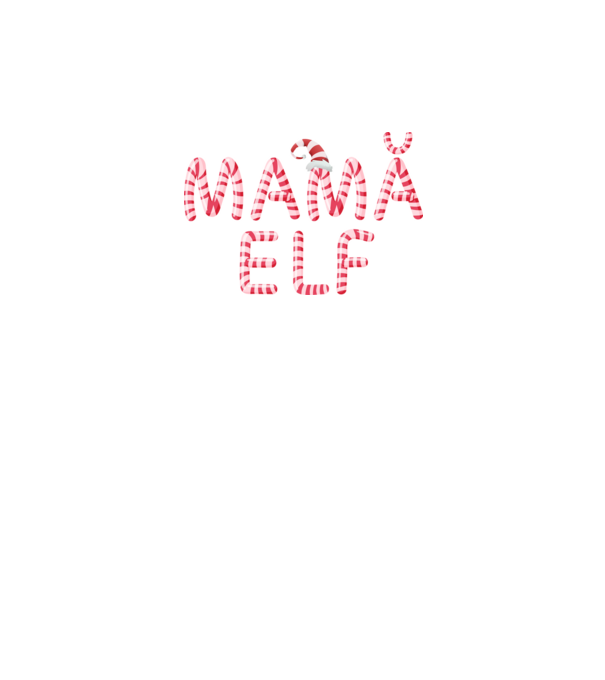 mamă elf model negru pe tricou