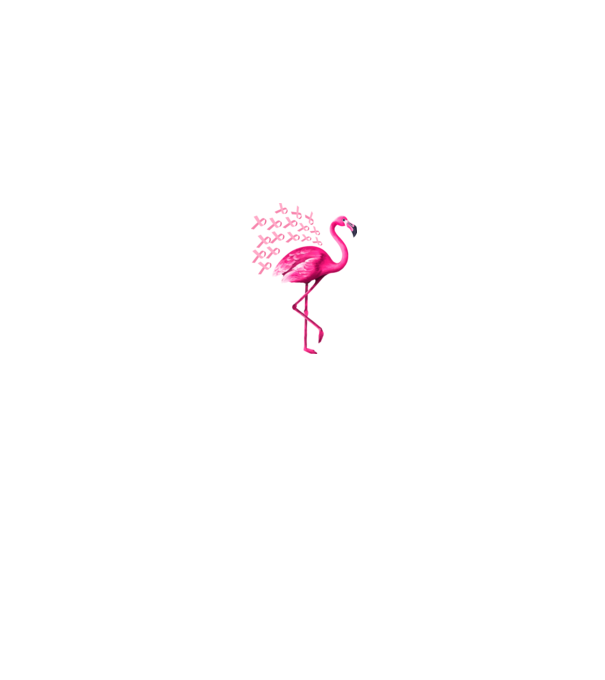 Flamingo pink model negru pe tricou