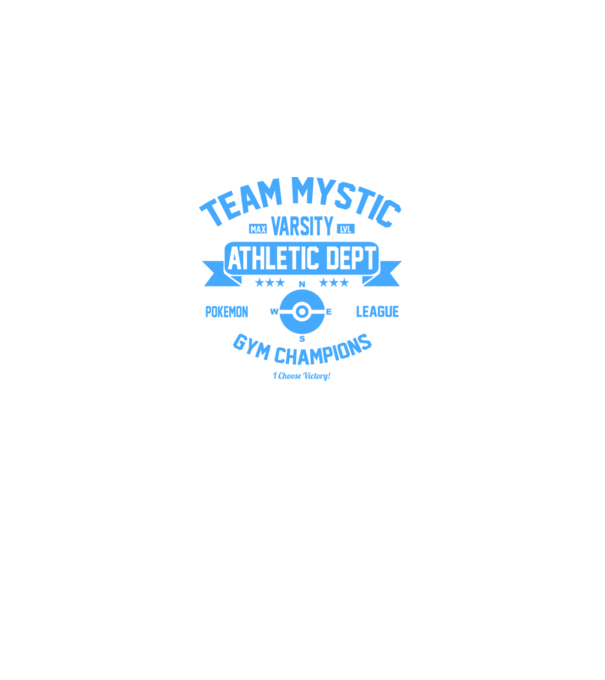 Mystic champions model negru pe tricou