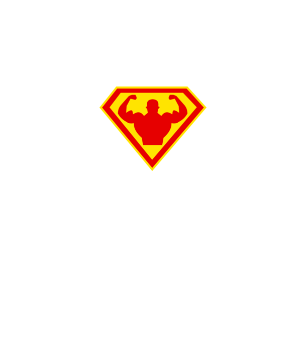 Superom model negru pe tricou
