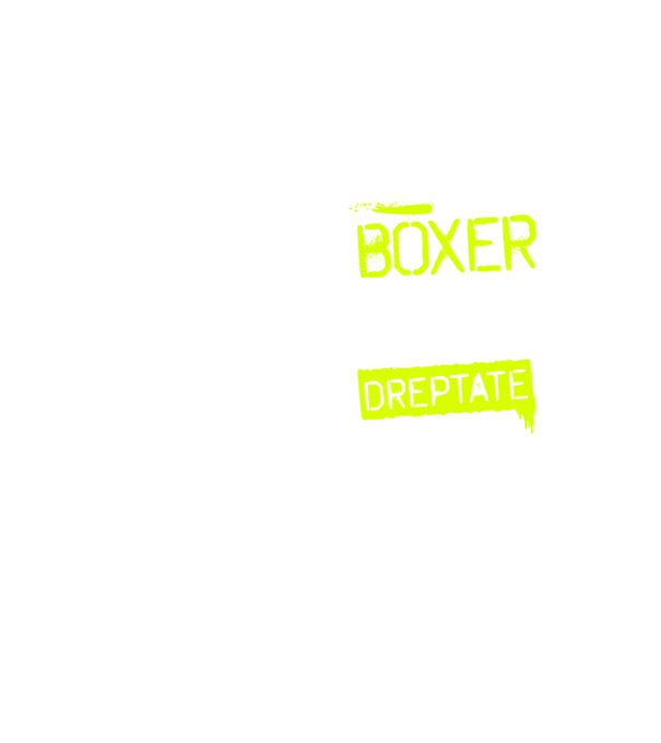 Sunt boxer, pentru a economisi timp, să reținem că am întotdeauna dreptate model galben neon pe tricou