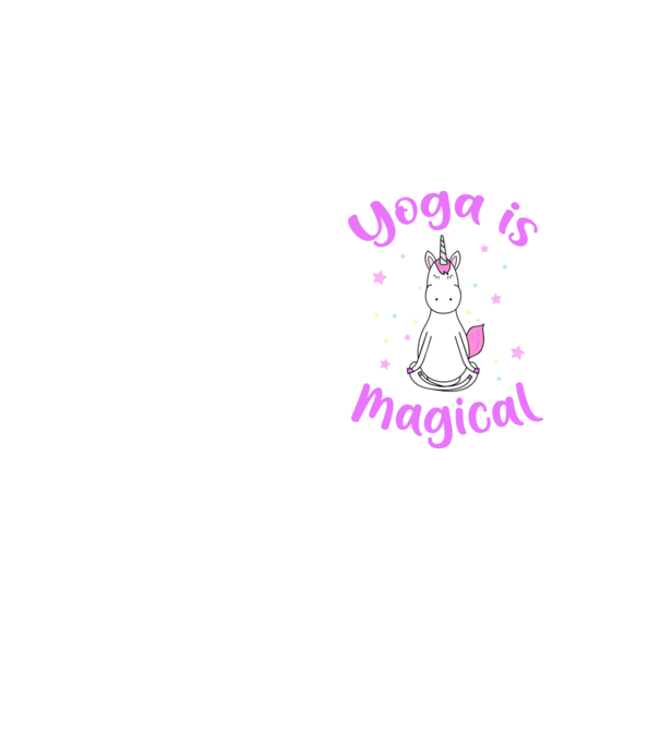 yoga is magical model galben neon pe tricou