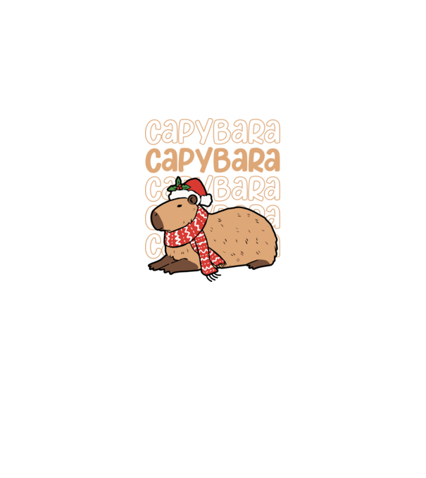 Xmas Cappy model negru pe tricou