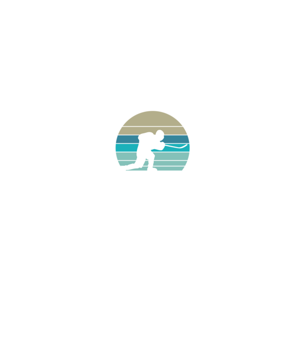 Hockey dad model negru pe tricou