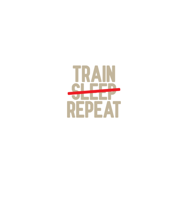 Train repeat model negru pe tricou