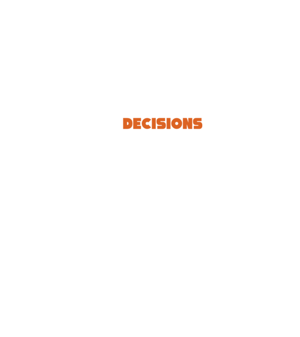 Motiv cuplu I make decisions model negru pe tricou