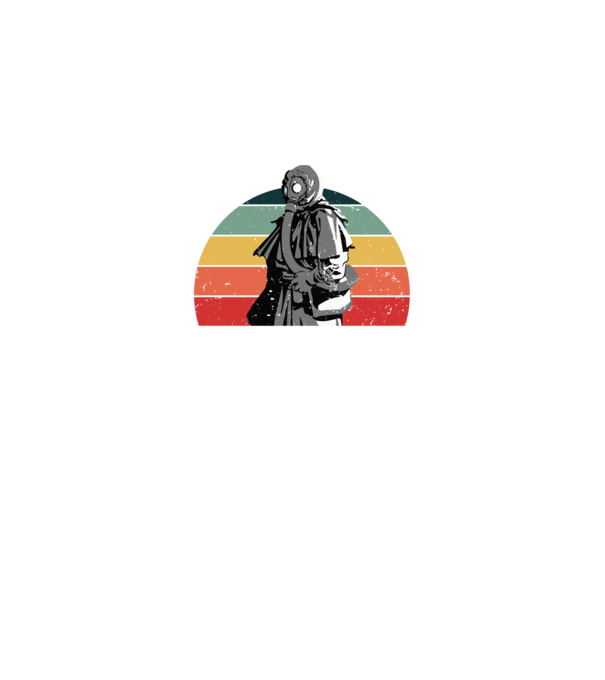 Retro chernobyl model negru pe tricou