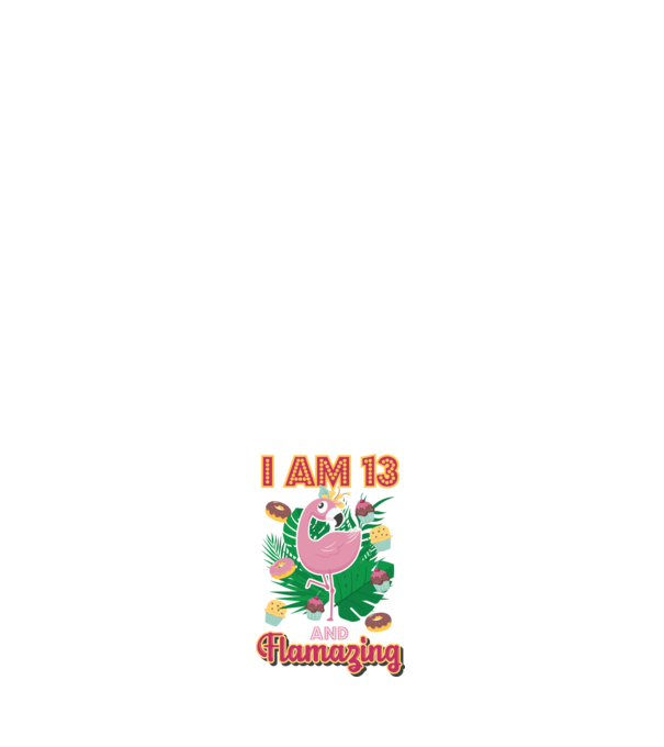 FLAMAZING Birthday 13 Years old model negru pe tricou