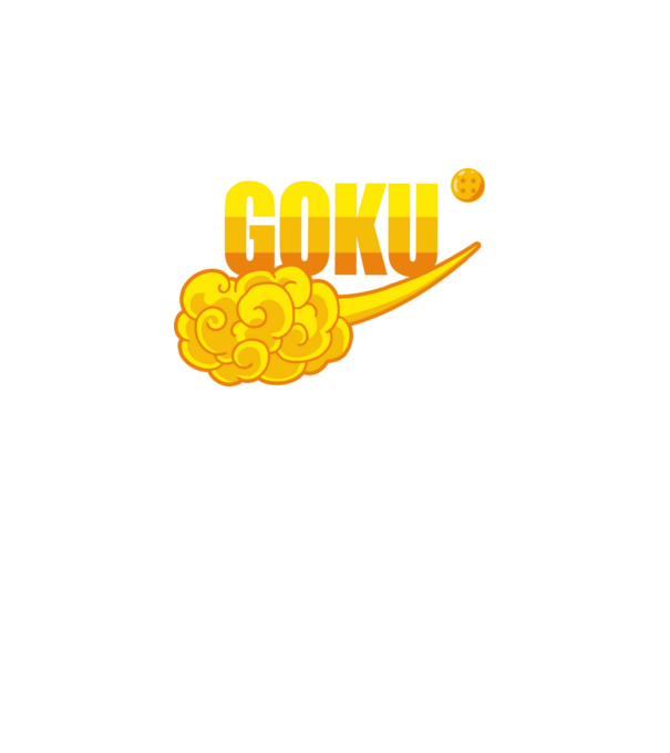 goku cloud model turcoaz pe tricou