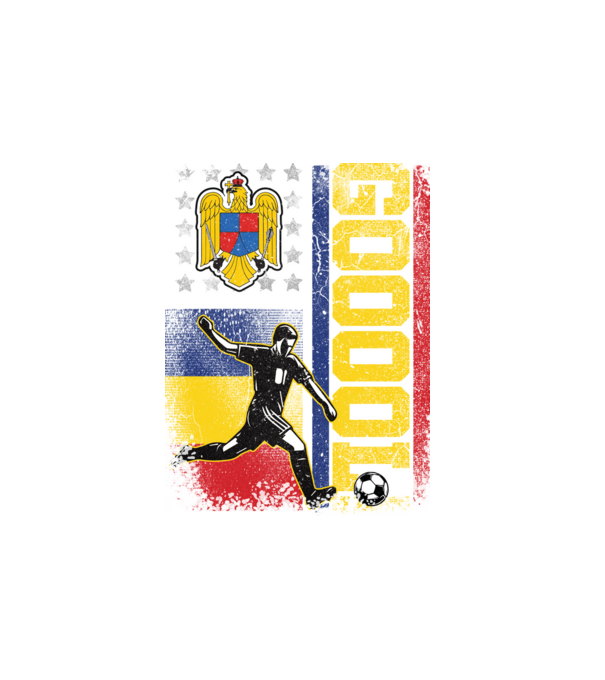 GOOOL model alb pe tricou