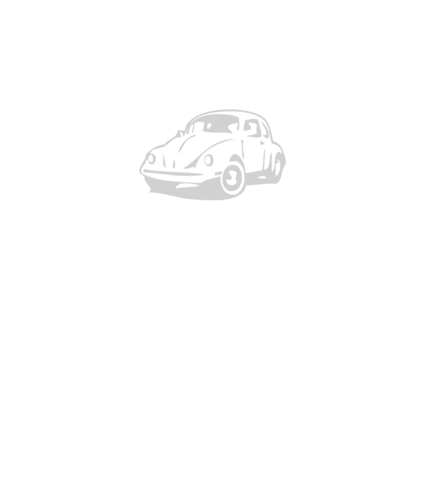 vw beetle model gri pe tricou