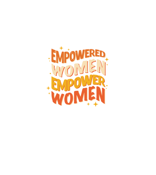 Empowered women empower women model negru pe tricou