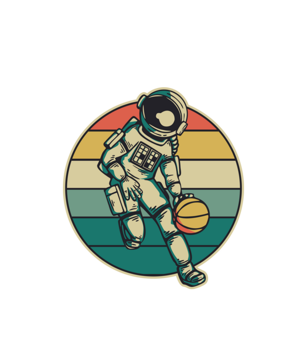 SpaceBall model alb pe tricou