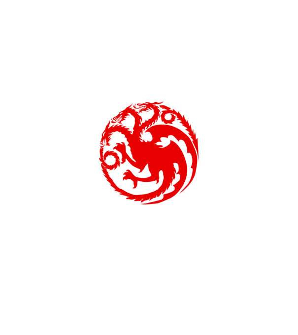 Targaryen model albastru deschis pe tricou