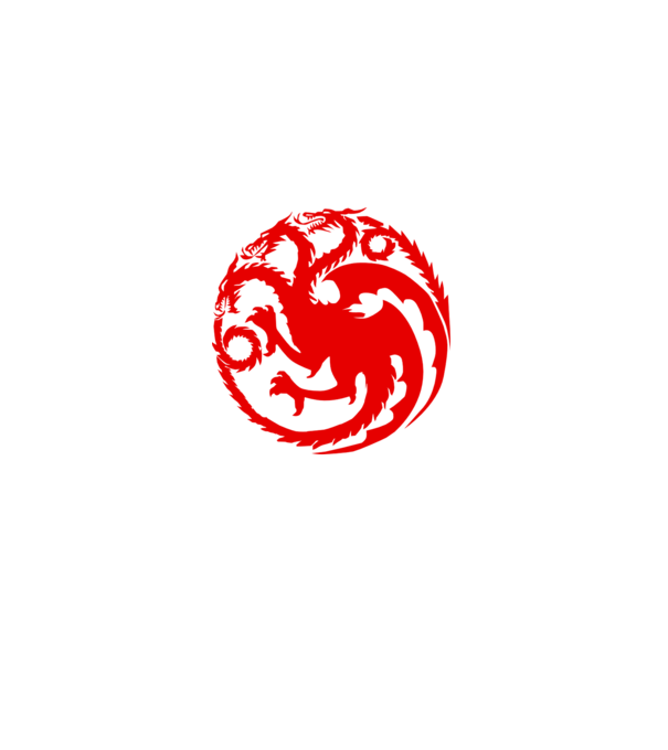 Targaryen model roz pe tricou