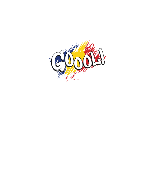 GOOOL model negru pe tricou