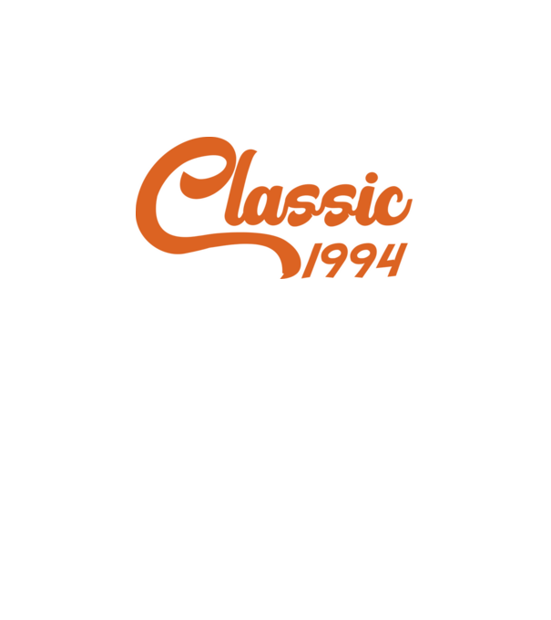 1994 Classic model alb pe tricou
