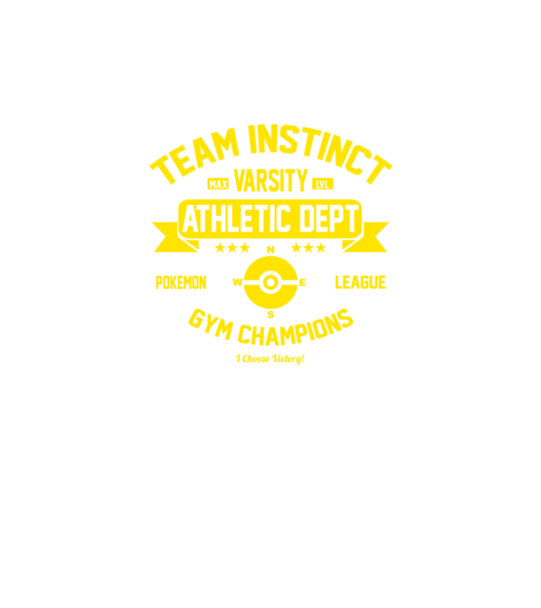 Team instinct champions model negru pe tricou