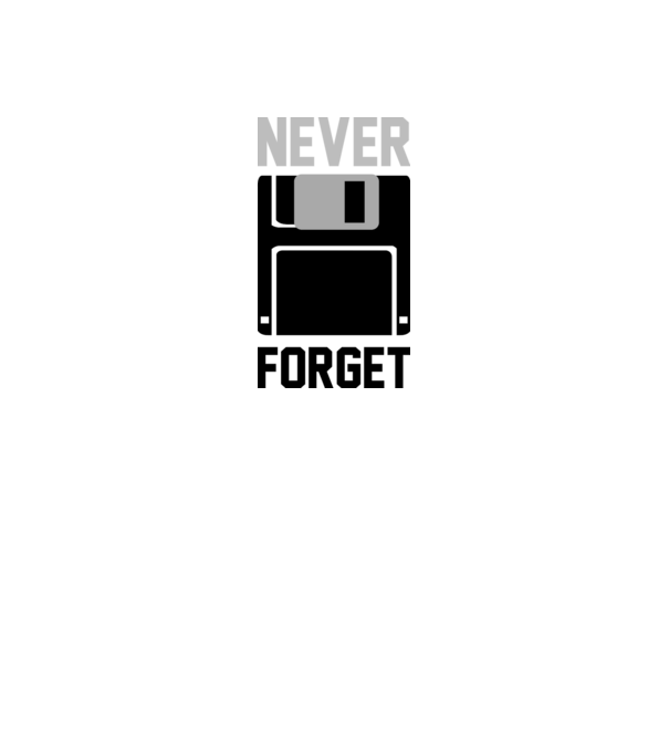 Never Forget model portocaliu neon pe tricou
