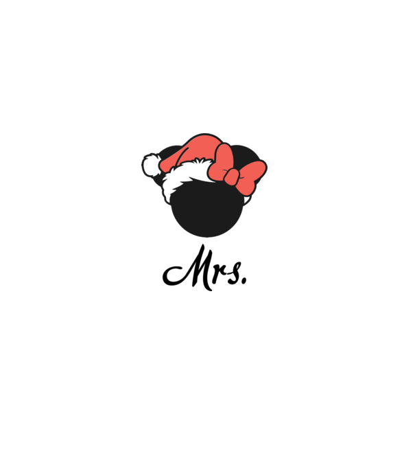 mrs christmas model albastru deschis pe tricou