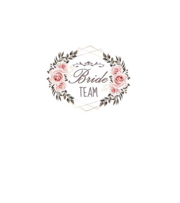 Vintage Bride team model alb pe tricou