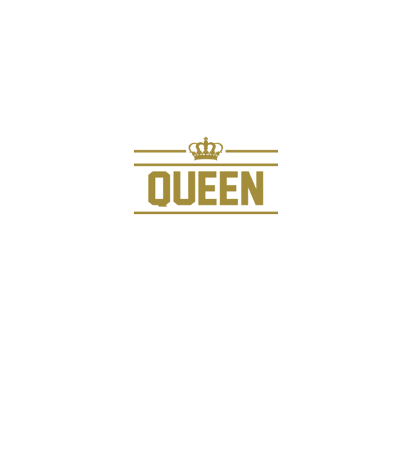 Queen model negru pe tricou