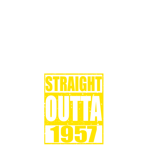 Straight Outta - 1957 model roșu pe tricou