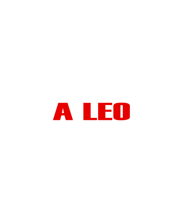 Piss of a LEO model negru pe tricou