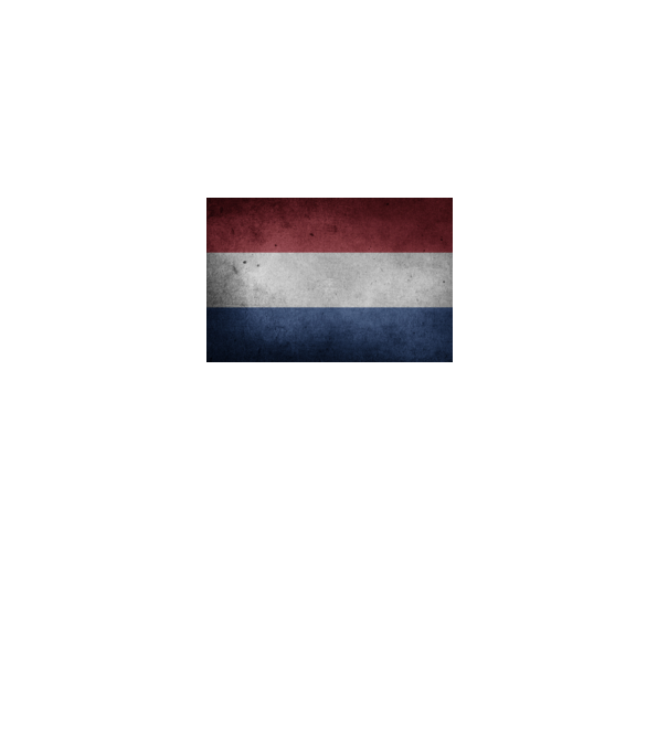 NETHERLANDS model negru pe tricou