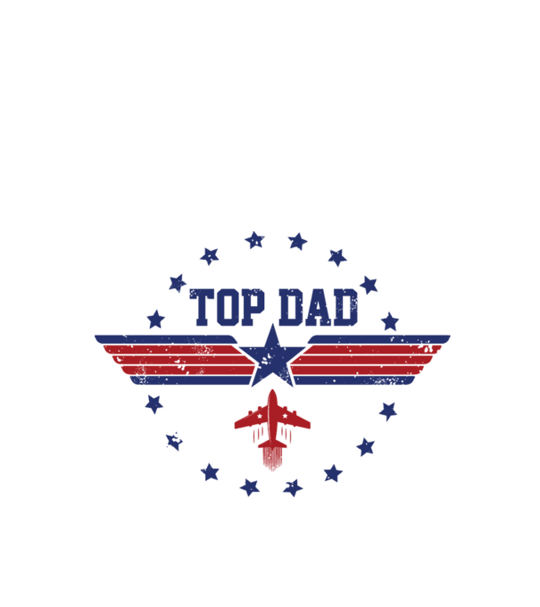 TopDad model alb pe tricou