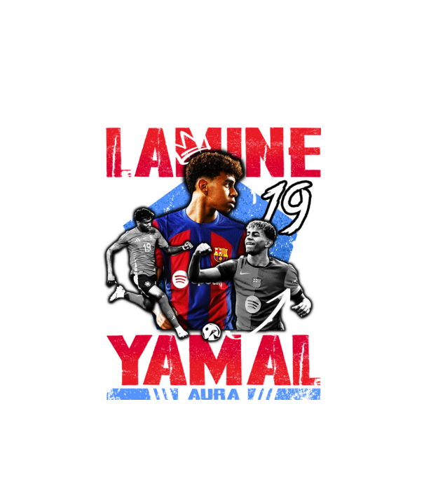 Yamal tribute model alb pe tricou