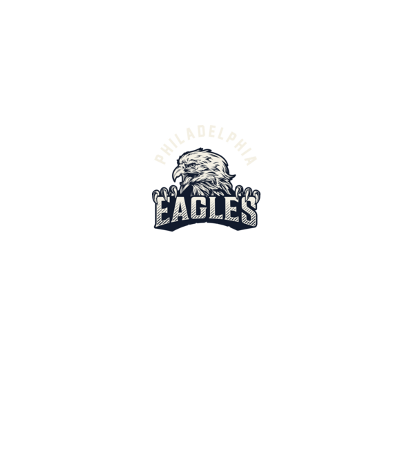 Philadelphia Eagles model gri pe tricou